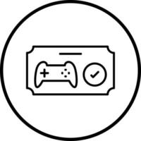 Season Pass Vector Icon Style