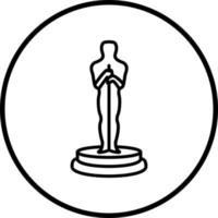 Vector Design Oscar Award Vector Icon Style