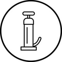 Air Pump Vector Icon Style