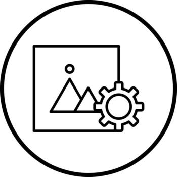 Vector Design Image Correction Vector Icon Style