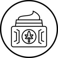 Vector Design Cbd Cream Vector Icon Style