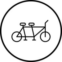 Tandem Vector Icon Style