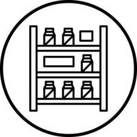 Vector Design On Shelf Availability Vector Icon Style