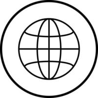 Vector Design Globe Vector Icon Style