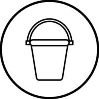 Vector Design Sand Bucket Vector Icon Style