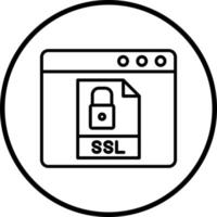 Vector Design SSL Vector Icon Style