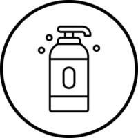 Vector Design Soap Bottle Vector Icon Style