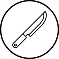 Vector Design Knife Vector Icon Style