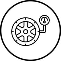 Vector Design Tire Maintenance Vector Icon Style