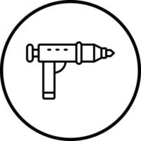 Vector Design Foam Gun Vector Icon Style