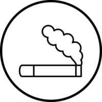 Smoke Vector Icon Style