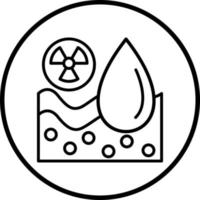 Radioactive Vector Icon Style