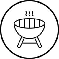 Vector Design Grill Vector Icon Style