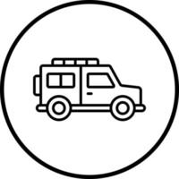 Offroad Vector Icon Style