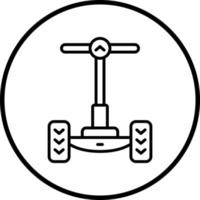 Vector Design Segway Vector Icon Style