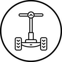 Vector Design Segway Vector Icon Style