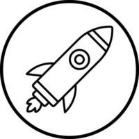 Vector Design Rocket Vector Icon Style