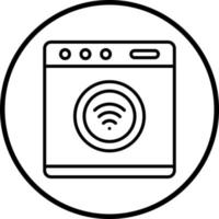 lavandería vector icono estilo