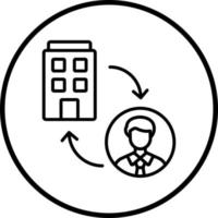 B2C Vector Icon Style