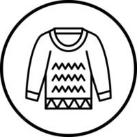 Vector Design Sweater Vector Icon Style