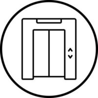 Vector Design Elevator Vector Icon Style