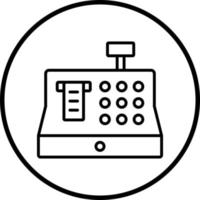 Vector Design Cash Register Vector Icon Style