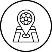 Location Pin Vector Icon Style