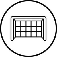Goal Post Vector Icon Style