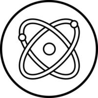 Atoms Vector Icon Style