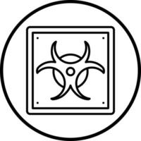 Biohazard Vector Icon Style
