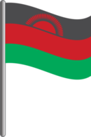 Malawi vlag PNG