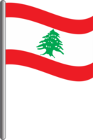 libanon flagga png