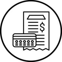 Bill Payment Vector Icon Style