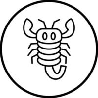 Scorpion Vector Icon Style