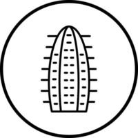 cactus vector icono estilo