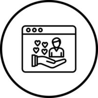 Personalized Web Store Vector Icon Style