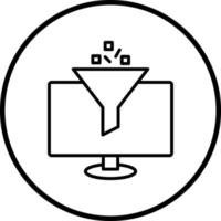 Content Curation Vector Icon Style