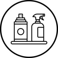 Cleaning Product Vector Icon Style