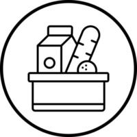 Grocery Vector Icon Style