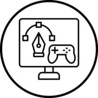 Game Design Vector Icon Style