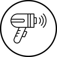 Barcode Reader Vector Icon Style
