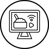 Mukbang Vector Icon Style