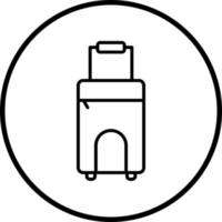 Travel Luggage Vector Icon Style