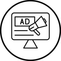 Advertising Campaign Vector Icon Style