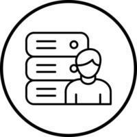 Client Base Vector Icon Style