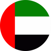 Emirates flag round shape PNG