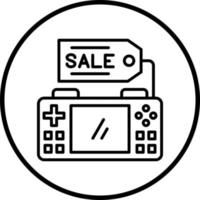 Black Friday Sale Vector Icon Style