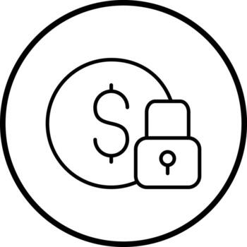 fijo fondos vector icono estilo