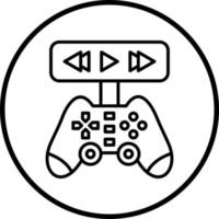Game Video Vector Icon Style