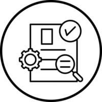 Project Fulfillment Vector Icon Style